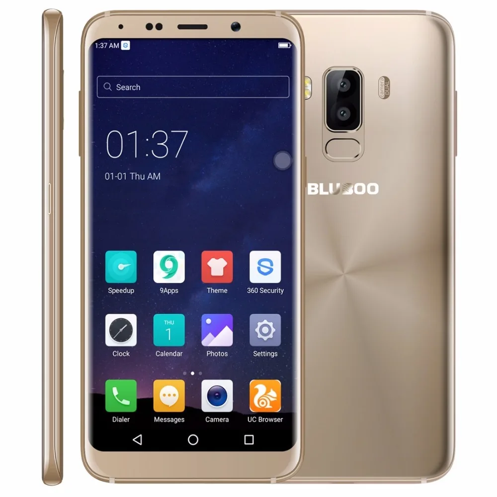 Bluboo S8 5,7 ''полный дисплей 4G смартфон 3 ГБ ОЗУ 32 Гб ПЗУ MTK6750 Восьмиядерный Android 7,0 двойная задняя камера мобильный телефон