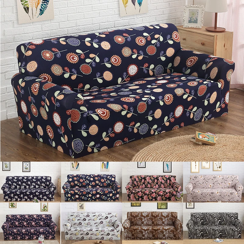 All Season Stretch Chaise Sofa cover flexible Couch cover Loveseat sofa
