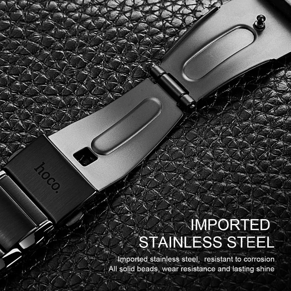 Оригинальный ремешок HOCO 316L из нержавеющей стали для Apple Watch серии 4 3 2 1