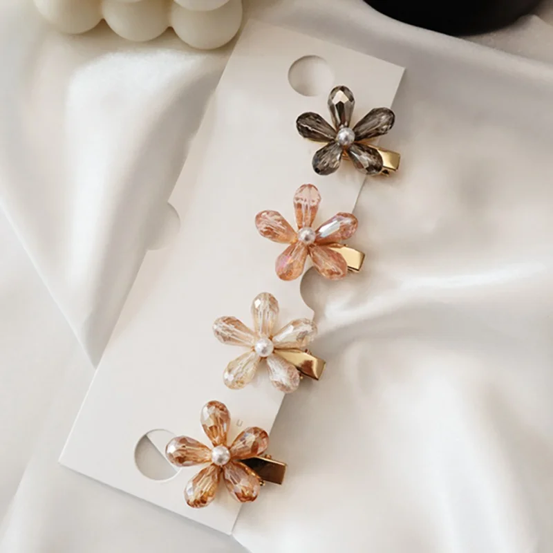 

Hair Clips Hairgrip for Kids Girl Female's Flower Hair Claw Hairpins Hair Accessories Ornaments