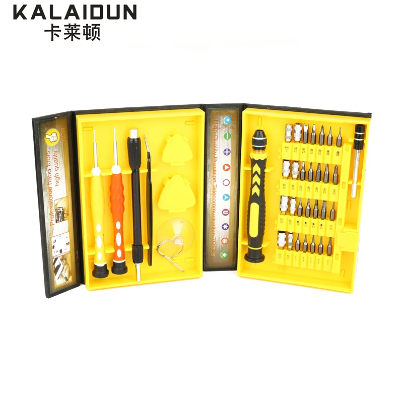 

KALAIDUN 38 in 1 Precision Multipurpose Screwdriver Set Repair Tool Kit Fix For Cell Phone iPhone for Notebook hand tools