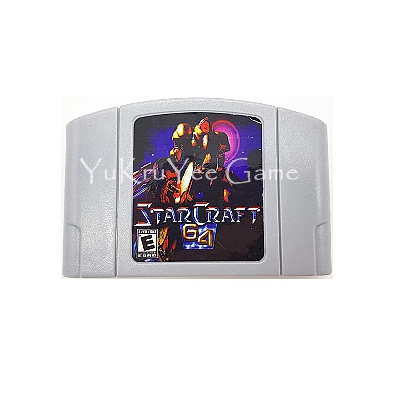 

Star Craft 64 Video Game Cartridge Card for 64 Bit Console System English Language EUR PAL Version