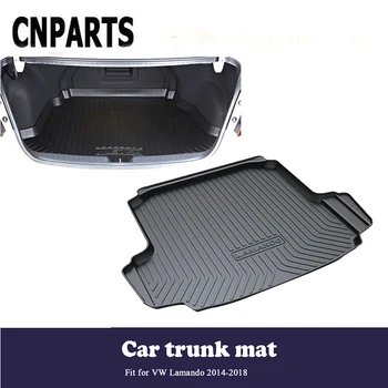 

CNPARTS For VW Lamando 2014 2015 2016 2017 2018 Car Styling Cargo Liner Rear Trunk Anti Slip Mat Pad Custom Boot Tray Waterproof