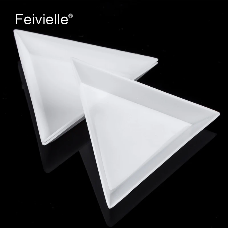 Feivielle2017New 6 шт. украшения для дизайна ногтей акриловый пластинчатый чехол