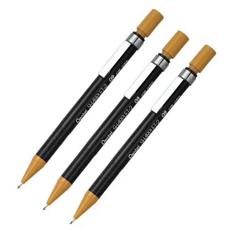 

6pcs/lot Japan premium 0.9mm drawing mechanical pencil with eraser high quality excellent writing Pentel A129