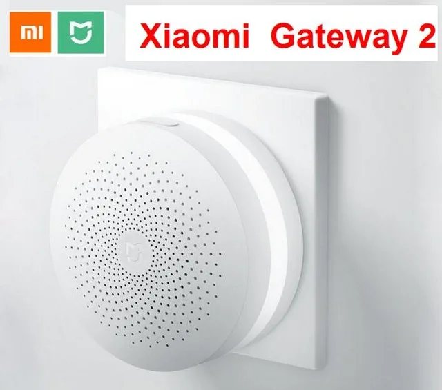 Усовершенствованный Многофункциональный шлюз Xiaomi Mijia Smart Home 2 система сигнализации Интеллектуальное управление онлайн радио Yi камеры датчик двери