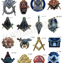 Розничная масонские значки на лацкан, металлическая эмблема масон, вольный каменщик