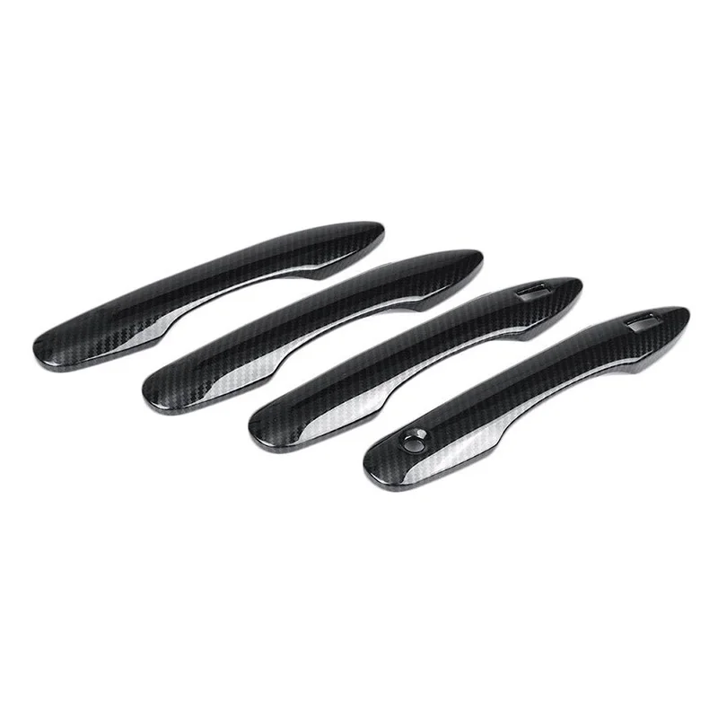 Decoración Exterior partes ABS de la manija de la puerta cubiertas de coche para Toyota Camry 2018 Protector
