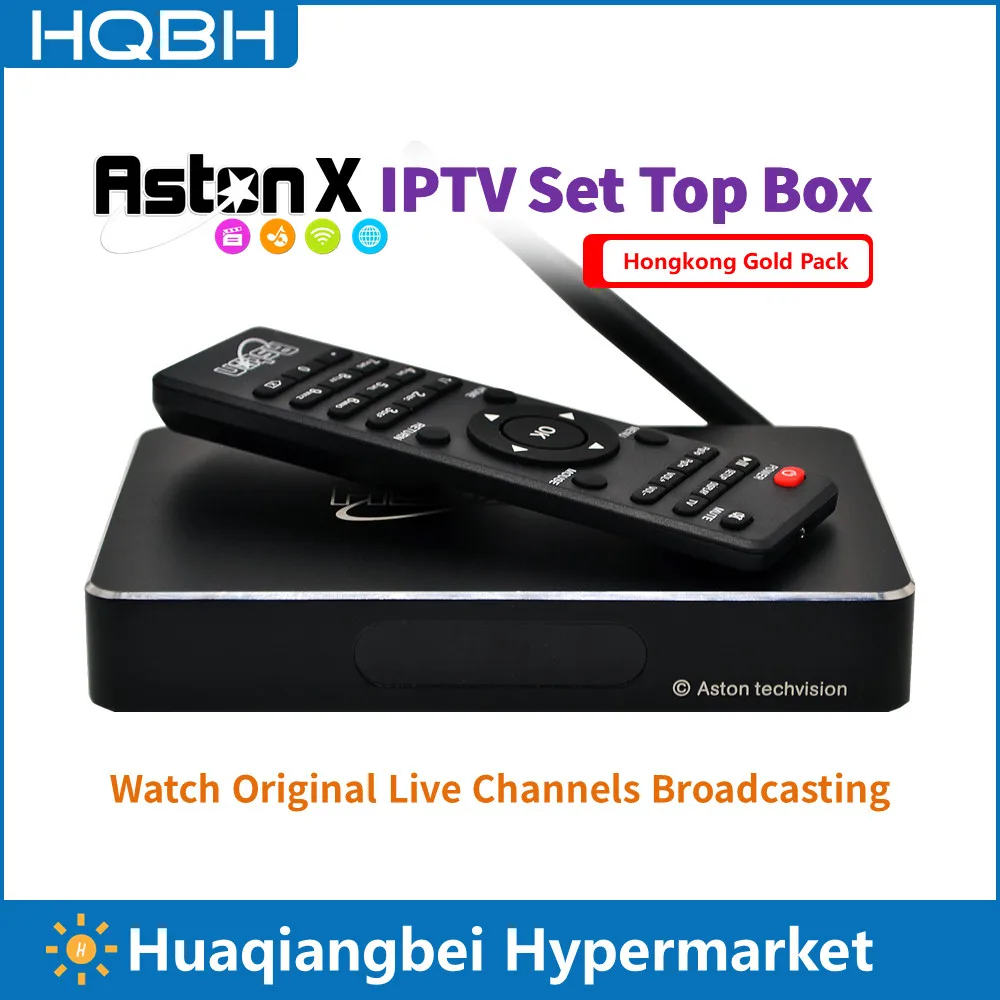 

Aston X Android IPTV Box Hongkong Gold Pack Upgrade of X8 Max Watch Original Hong Kong Taiwan China Mainland Channels