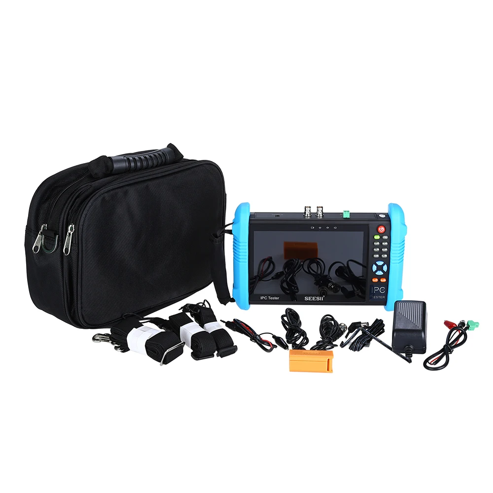 SEESII 9800PLUS 7 дюймов 4K 1080P IPC камера CCTV тестер монитор CVBS аналоговый сенсорный экран с