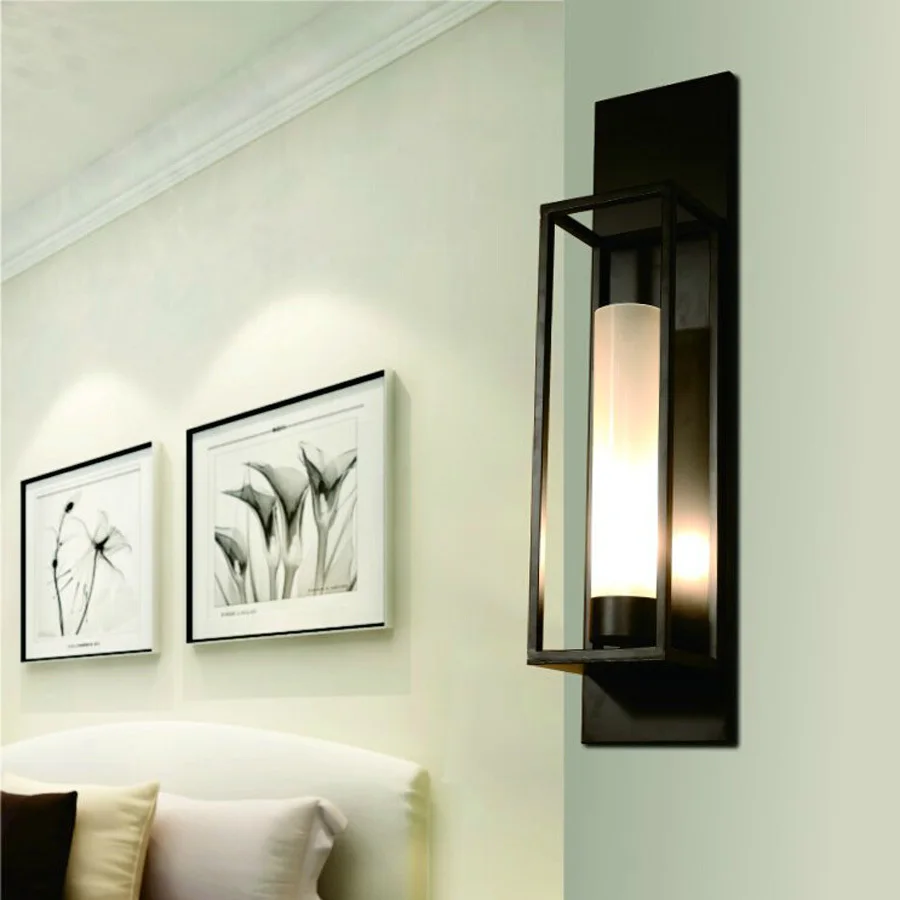 Ecolight Vintage Wall Light Light Wall Sconces Black