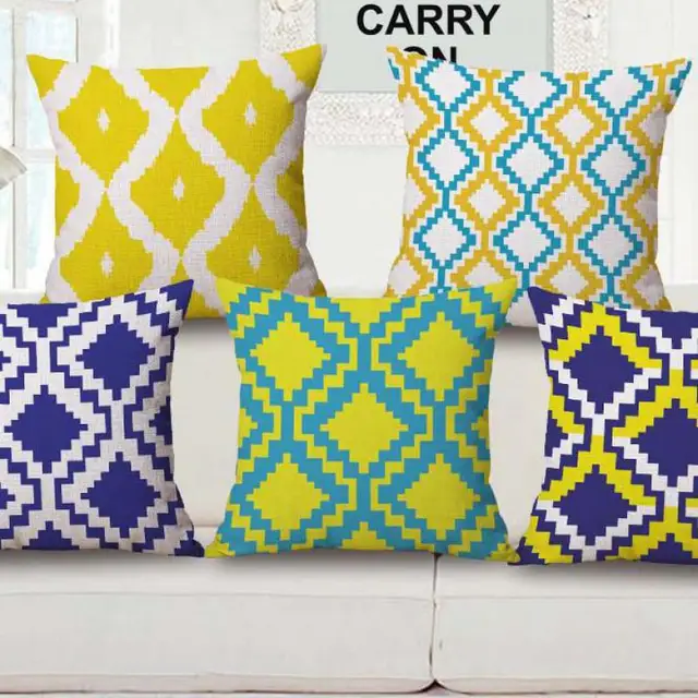 Manufacturers Ing Geometric Wave Pattern Digital Printing Cotton Manufacturers Ing Geometric Wave Pattern Digital Printing Cotton Throw Pillow Sofa Chair Back Cushion For Home