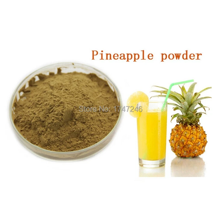 Free Shipping 500g natural and organic pineapple powder slimming