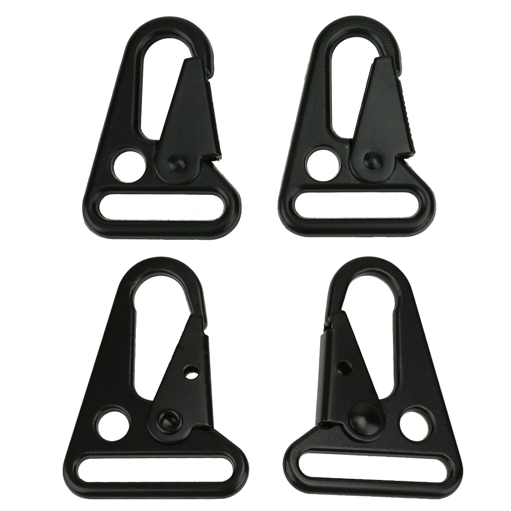 

2pcs 1/1.25inch Hiking Backpack Clasp Molle Hooks Camping Survival Gear EDC Tactical Carabiner Military Keychain Outdoor Tools
