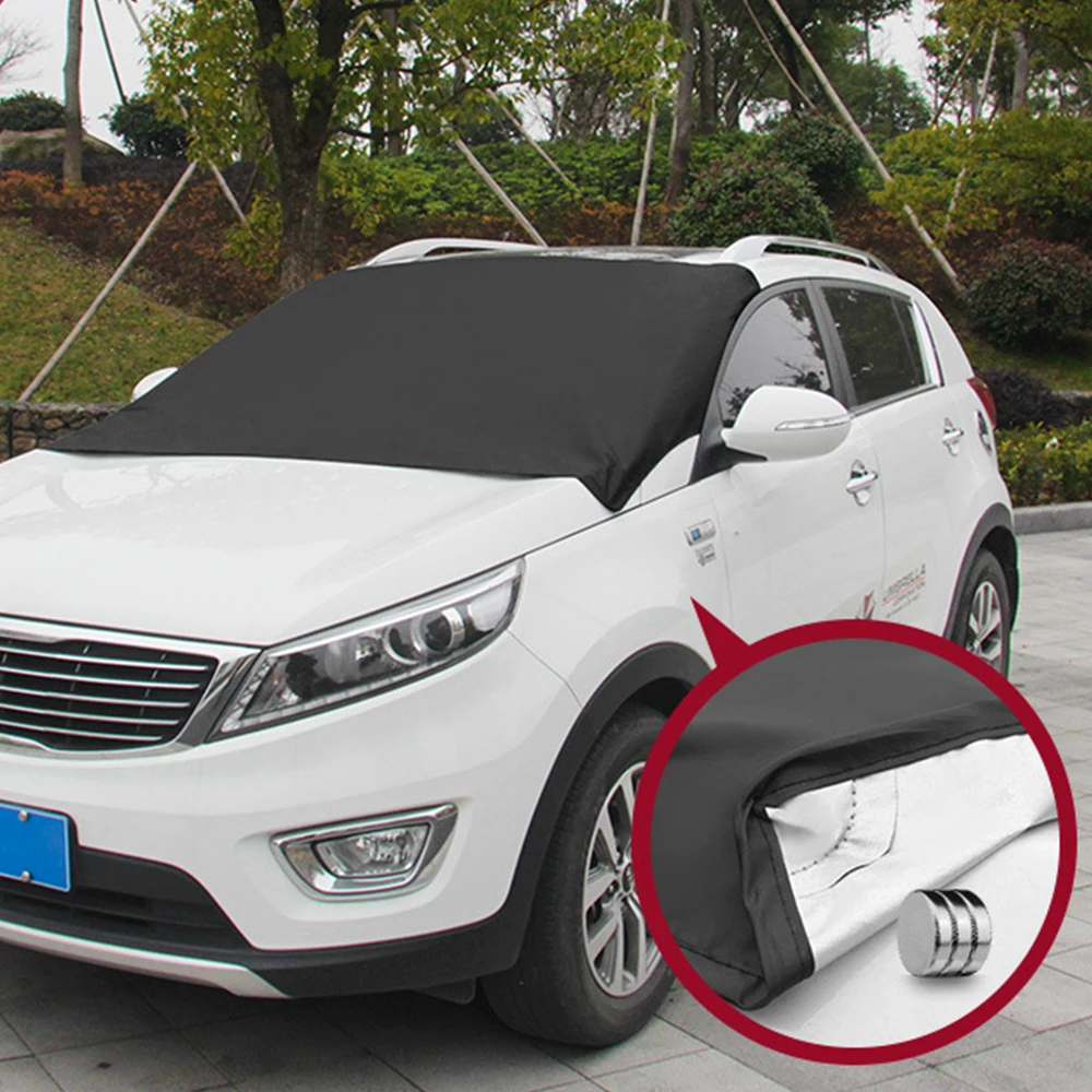 Универсальный автомобильный солнцезащитный козырек на лобовое стекло авто