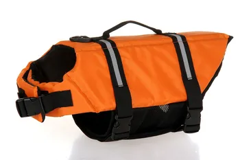 

Multi-size Pet Aquatic Reflective Preserver Float Vest Dog Saver Life Jacket New