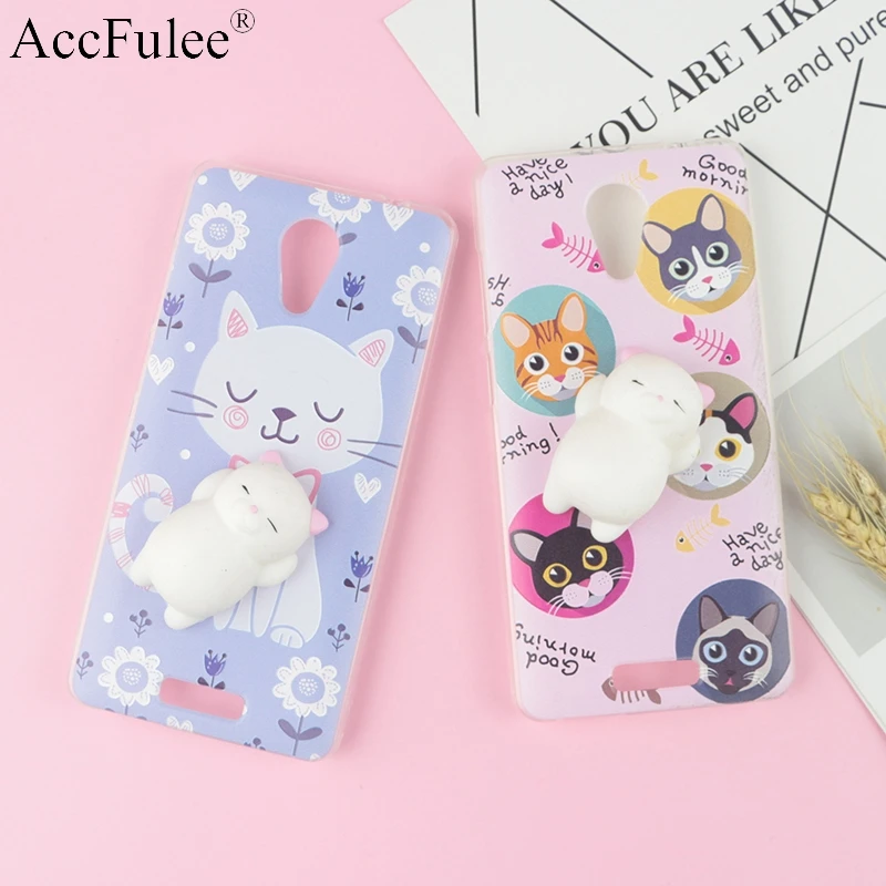 

For BQ 5202 Squishy Funny Cat Case For BQ-5202 BQS Space Lite 5202 5.0" 3D Panda Pappy Rabbit Silicone TPU Cover