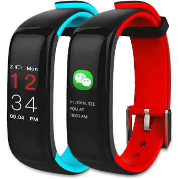 

Waterproof Smart band P1 PLUS Color display Fitness Bracelet Heart rate Blood Pressure Monitor Smart Wristband fitness tracker