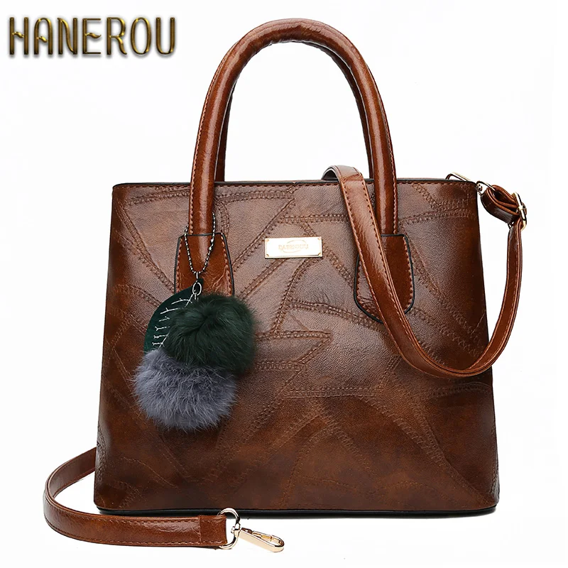 

Women PU Leather Handbags 2019 Women Bag New Autumn Ladies Handbags Fashion Shoulder Bag High Quality Famous Brands Tote Bag Sac