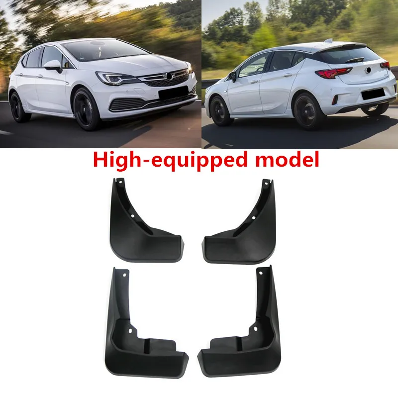

Only Fit High Equipped 4pcs Mudflaps Mud Fender Mud Guard For Opel Astra K 2015-2017 Hatchback NOT FOR Opel Astra Sports Tourer