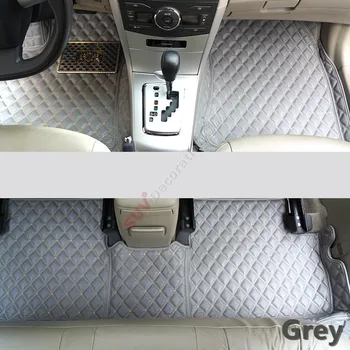 

For Audi TT 2007 - 2013 Accessories Waterproof Leather Carpet Cover Inner Foot Mat 1set