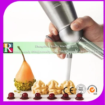 

CE Dessert Cream Butter Dispenser Whipper Foam Maker Cream Whipper Metal Whipped Cream Dispenser Dessert Tools machine