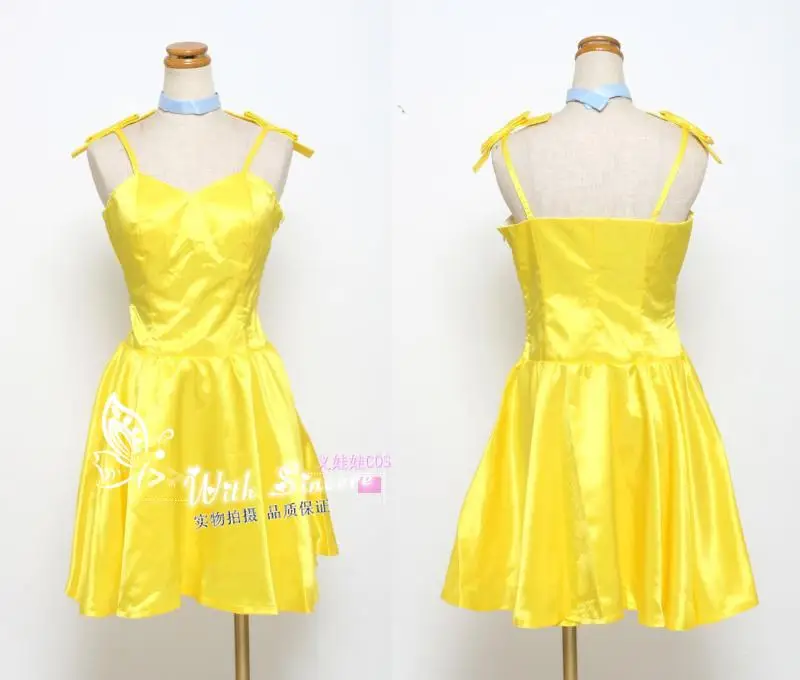 

Anime Neon Genesis Evangelion Cosplay Asuka Langley Soryu Cos Halloween Party Full set 2in1(Dresses+Neckwear)