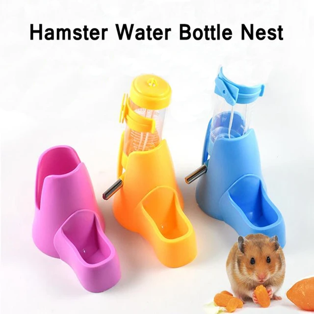 2017 80ml 3 In 1 Hamster Water Bottle Auto Drinker Guinea Pig Water