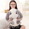 Wholesale cute cartoon rabbit shoulder bag shoulder bag furry toy backpack children's holiday gift Christmas gift ► Photo 3/6