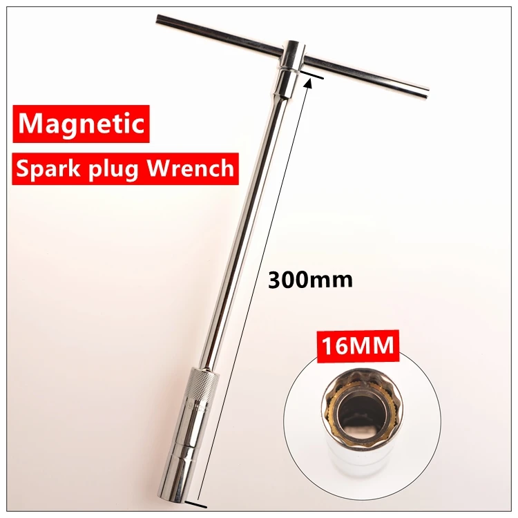 MXITA Magnetic spark plug wrench Spark Plug Socket Magnetic Removal Tool 14mm 16mm