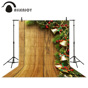 

Allenjoy photography backdrops Christmas huts wooden wall wood brick wall backgrounds for photo studio
