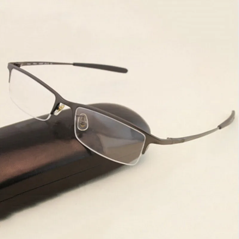 

HOT Men New Pure Titanium Frame Eyewear Prescription Optical Eyeglasses Man Myopia Brands Lentes Masculino Oculos glasses lenses