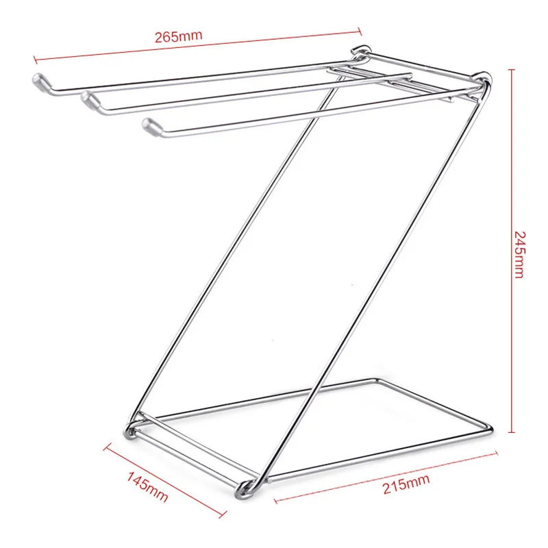 Держатель для посуды из нержавеющей стали, вешалка для хранения полотенец, Складная Сушилка для полотенец, кухонная полка