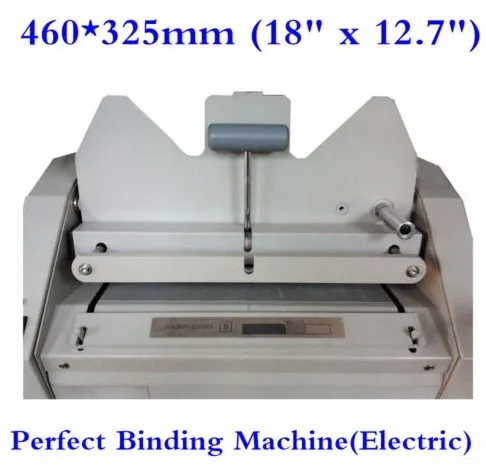 Лучшее качество A3 Размер 460x325 мм(1" x 12,7") Электрический идеально машина для переплета книг клей для переплета