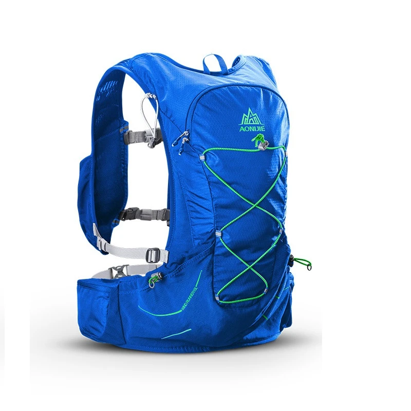 AONIJIE 15L al aire libre ligera hidratación mochila gratis 2L agua de la vejiga para senderismo Camping corriendo maratón carrera