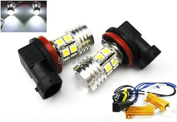 

2 x  Canbus 9005 HB3 CREE Chips  Car  LED Projector bulb headlight Fog Light DRL White No Error Resistor