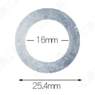7 шт. 30 мм до 25,4 мм пильные диски конвертируют кольцо 25,4 мм до 20,0 мм кольцо переключения для дисковых пильных дисков 20 мм-16 мм. Толщина 1,2 мм - Цвет: 7 pieces 25.4mm-16mm