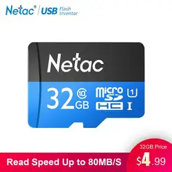 Новый 2019 Netac Micro SD 16 gb 32 gb карта памяти; оптовая продажа; Прямая поставка; TF Class10 Mini SD Flash Транс Microsd мобильный телефон карты