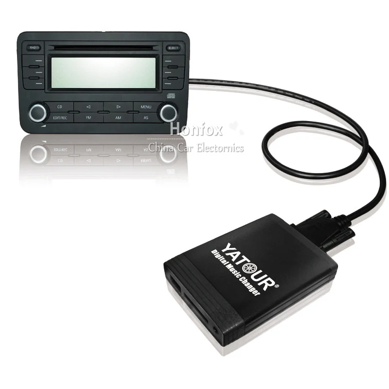 

Yatour YT-M06 For BMW Mini Cooper Rover fakra 40-pin Flat Car USB MP3 SD AUX adapter Digital CD Changer interface