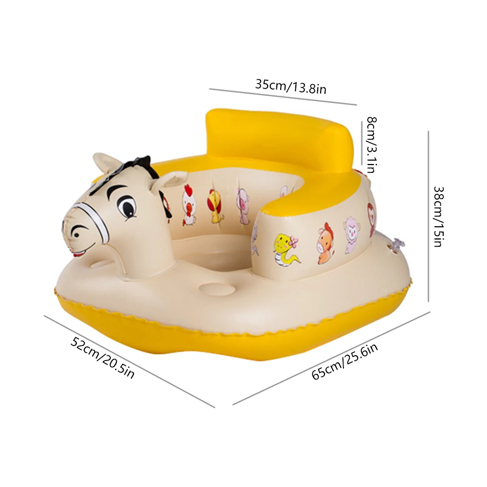 Стабильный надувной детский диван для обучения ребенка сидеть поддержка кормления Стул ребенок обеденный сиденье стула BB надувной стул