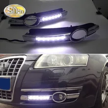 Per Audi A6 C6 2005 2006 2007 2008 No-error Daytime Corsa e Jogging Luce LED DRL lampada della nebbia di Guida Lampada
