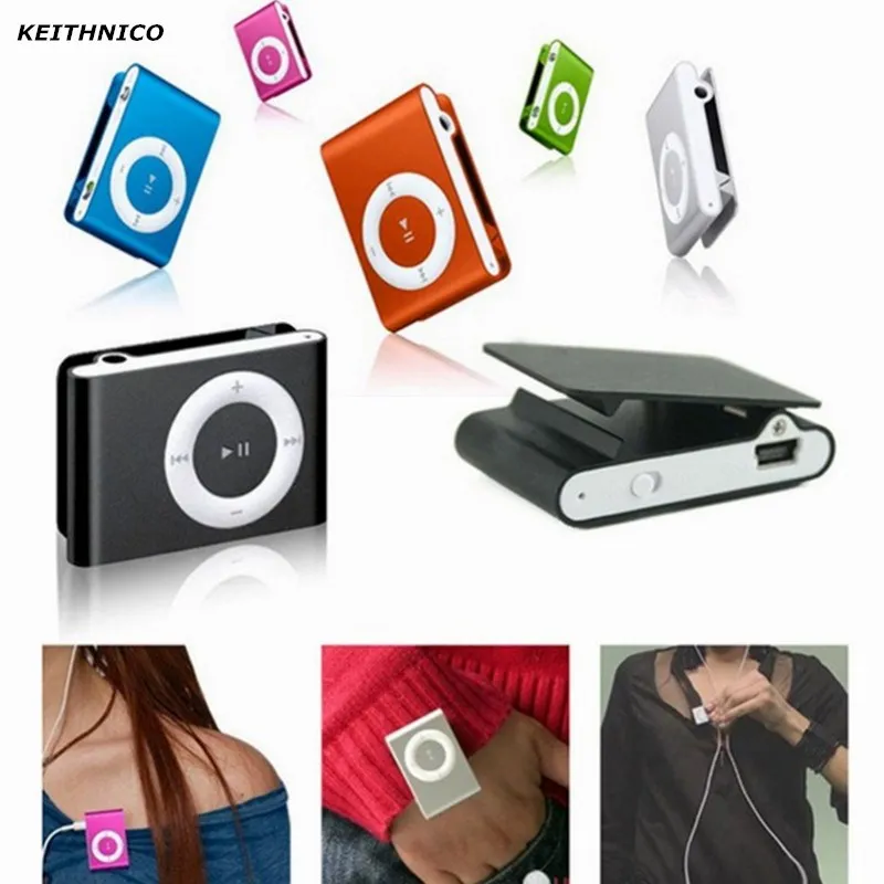 KEITHNICO 1PC Portable MP3 Player Mini Clip Waterproof Sport Mp3 Music Walkman Lettore | Электроника