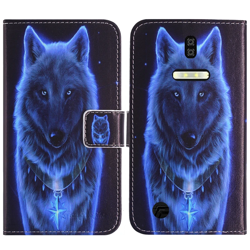 

TienJueShi Cartoon Fashion Design Turn Stand Protect PU Leather Cover Shell Wallet Etui Skin Case For Oukitel WP2 6 inch