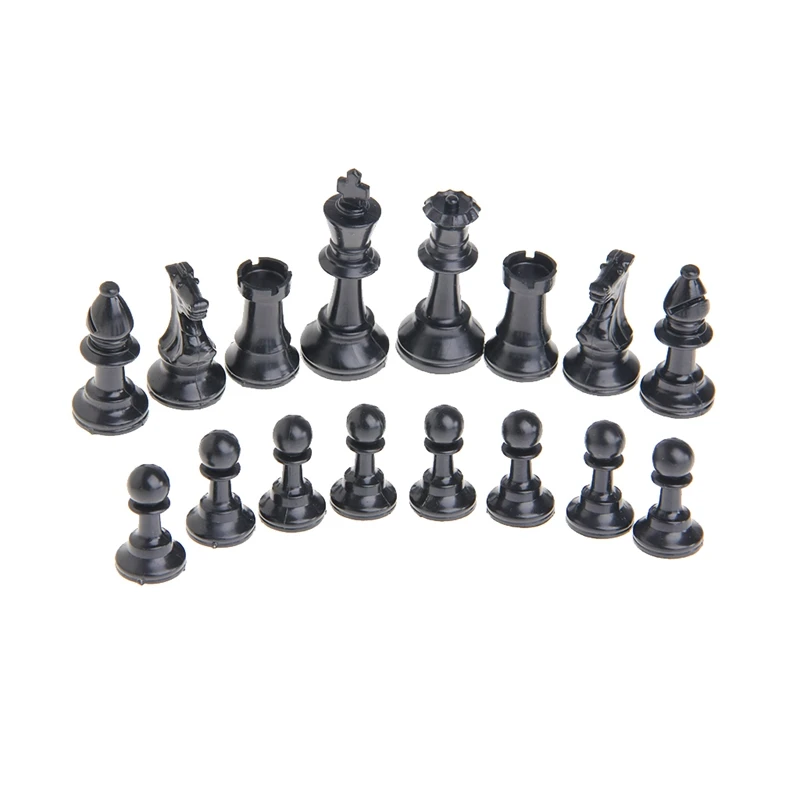 Международный 32 шт. шахматный игровой набор пластиковый с шахматной доской шахматные подарки для детей