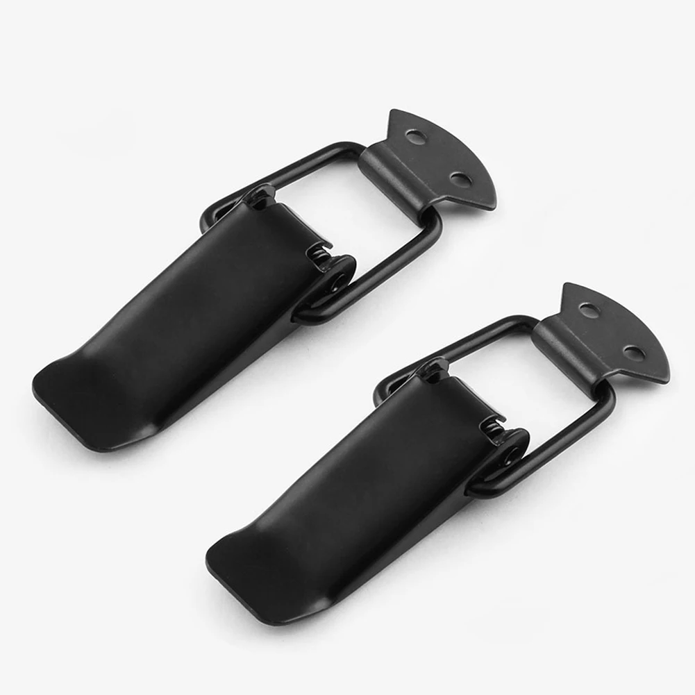 Auto Car Truck Hood Quick Universal Bumper Security Hook Lock Clip Kit