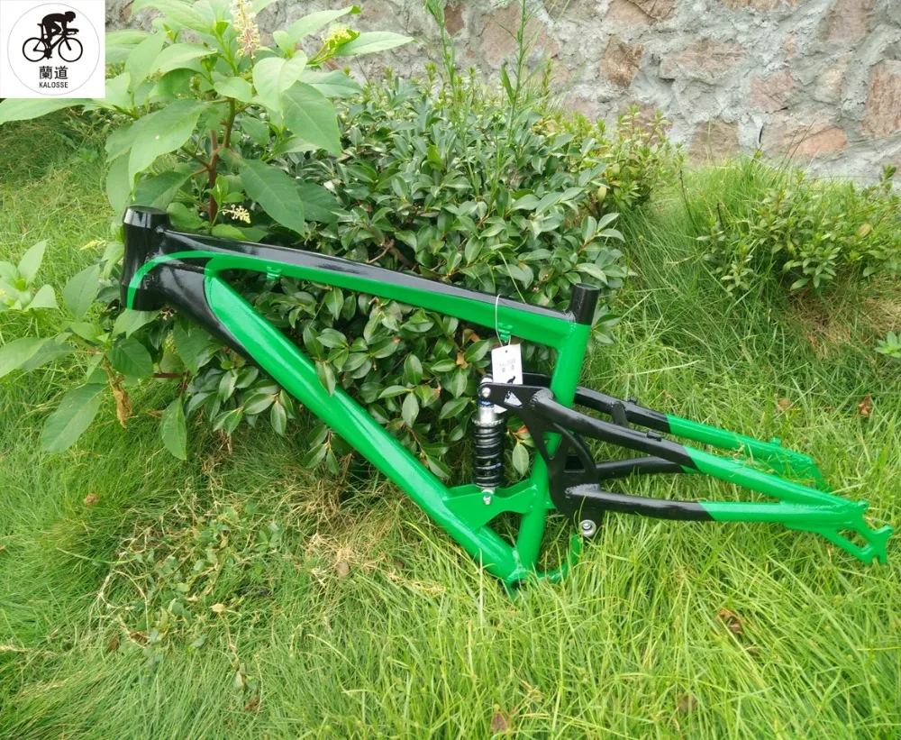 Perfect Kalosse 165mm travel, 26*17inch bicycle alloy  frame ,  DH bike frame, 135*9mm rear hubs , Downhill mountain  bike frame 7