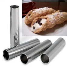 14,5 см X 2,5 см формы Alluminum Cannoli, 4 трубки/пакеты Cannolo прямая трубка не прилипает/anode круассан датский хлеб