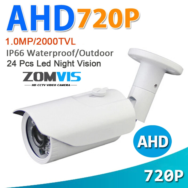 720P AHD Analog High Definition CCTV Security Camera 1.0MP AHD M 24