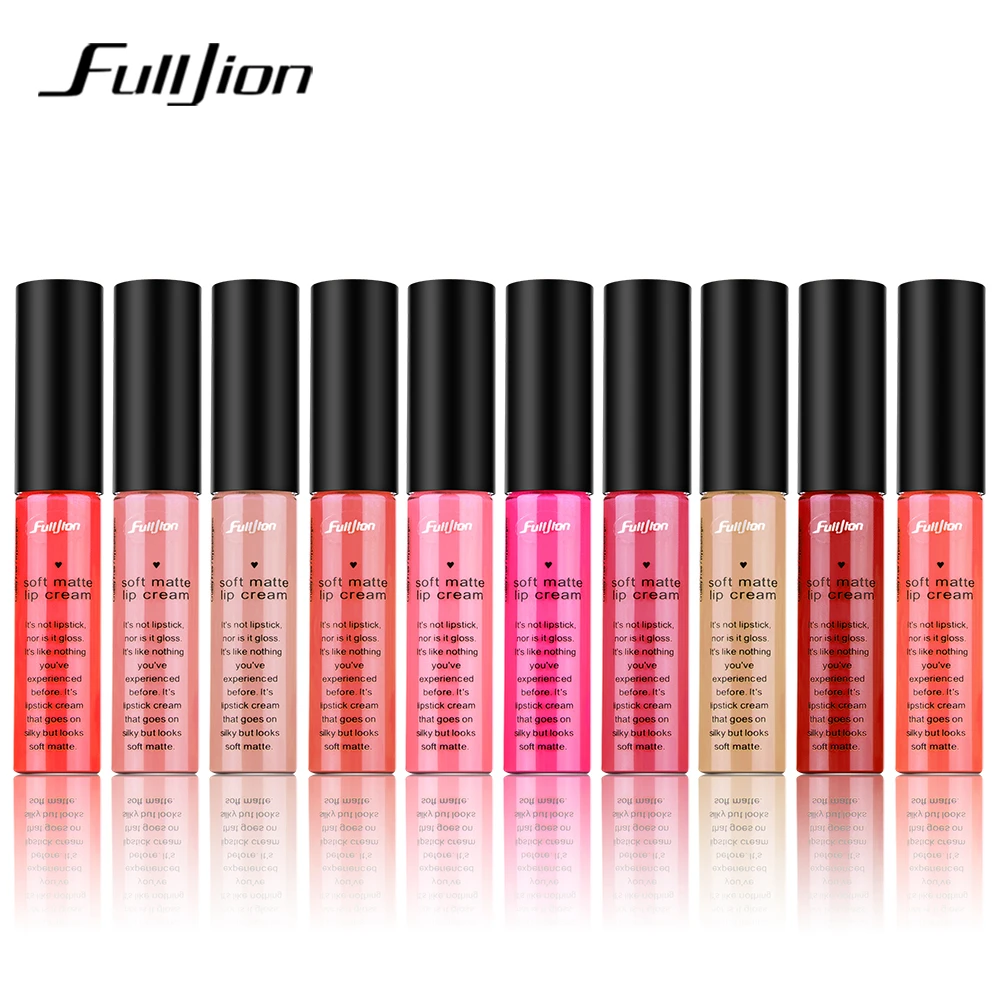 

1Pcs Pro Lipstick Matte Waterproof Longlasting Velvet Liquid Lip Stick Nude Makeup Cashmere Lipgloss Cosmetics for Woman Beauty
