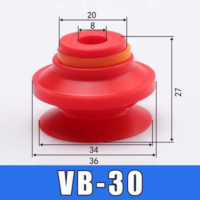 acessórios para manipulador de sucção de borracha dupla industrial